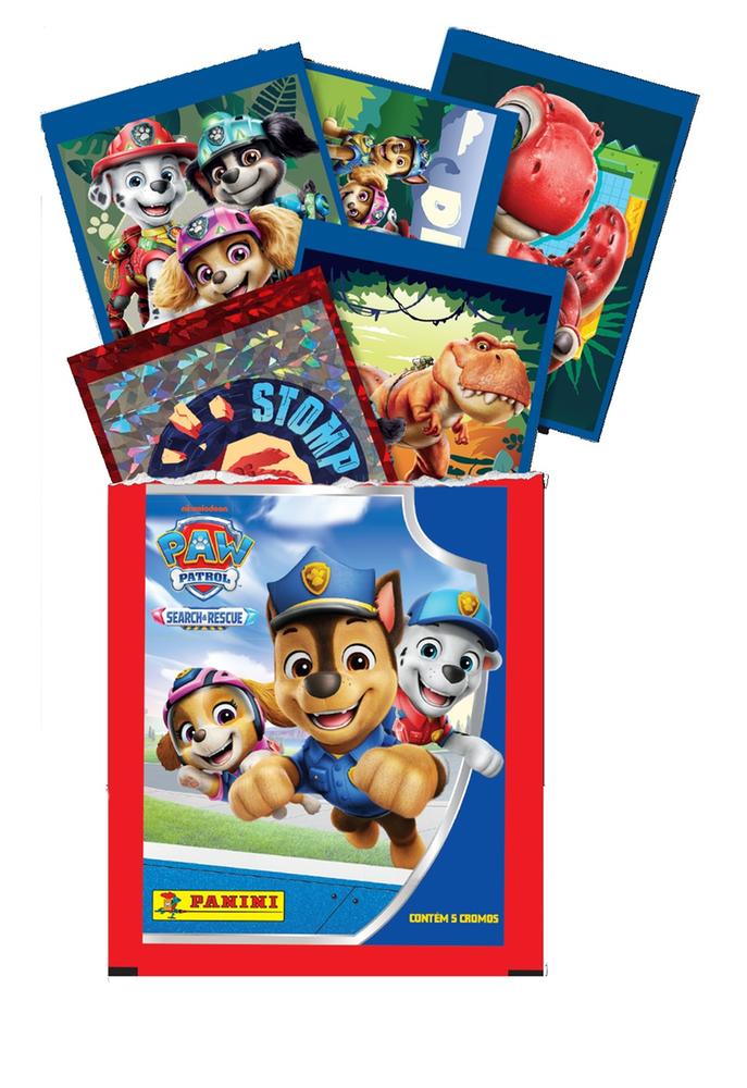 Imagem de PATRULHA CANINA 2026 - ENVELOPE C/ 5 CROMOS - PANINI COLECIONAVEL