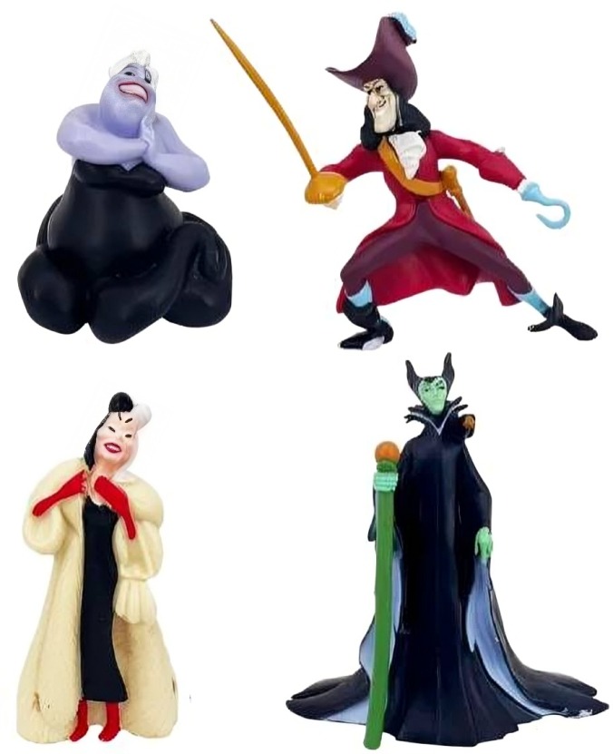 Boneco Colecionável Vilões Disney