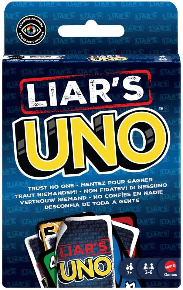 Capa de JOGO UNO LIARS JLH43 MATTEL