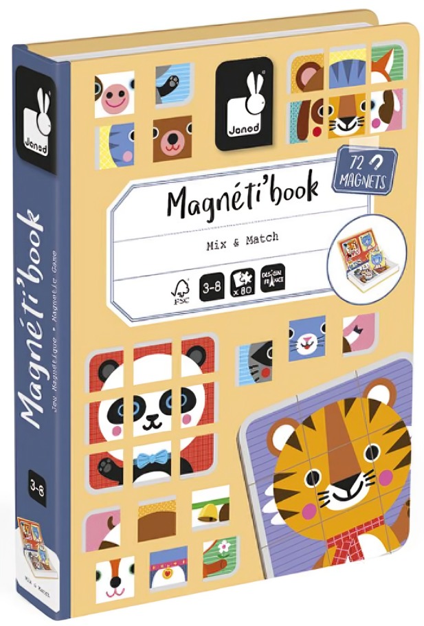 Livro Magnético Misture e Combine Baby Animals