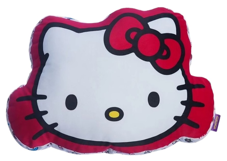 Capa de ALMOFADA FORMATO HELLO KITTY 10065283 Z-CRIATIVA