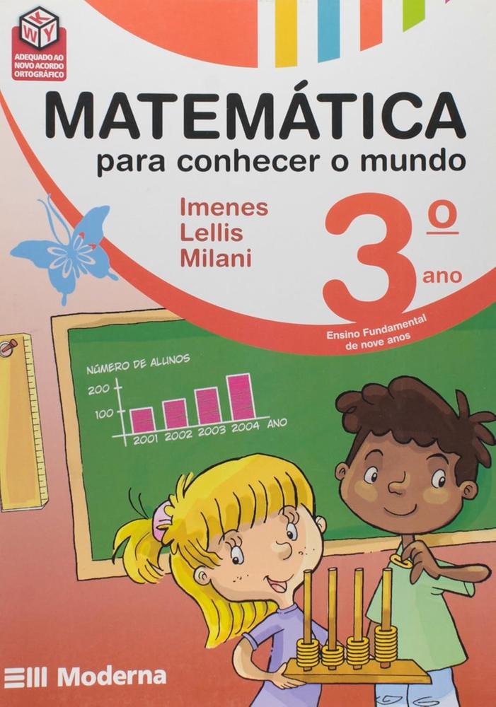 Imagem de MATEMATICA PARA CONHECER O MUNDO 3 ANO - MODERNA