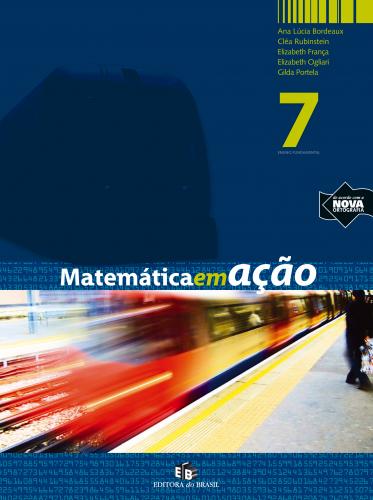 Capa de MATEMATICA EM ACAO 7 ANO - ED DO BRASIL