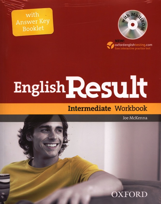 Capa de ENGLISH RESULT INTERMEDIATE WB WITH ANSWER BOOK AND MULTIROM - OXFORD