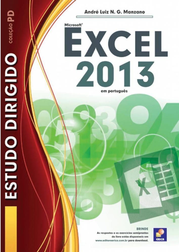 Imagem de ESTUDO DIRIGIDO DE MICROSOFT EXCEL 2013 - ERICA