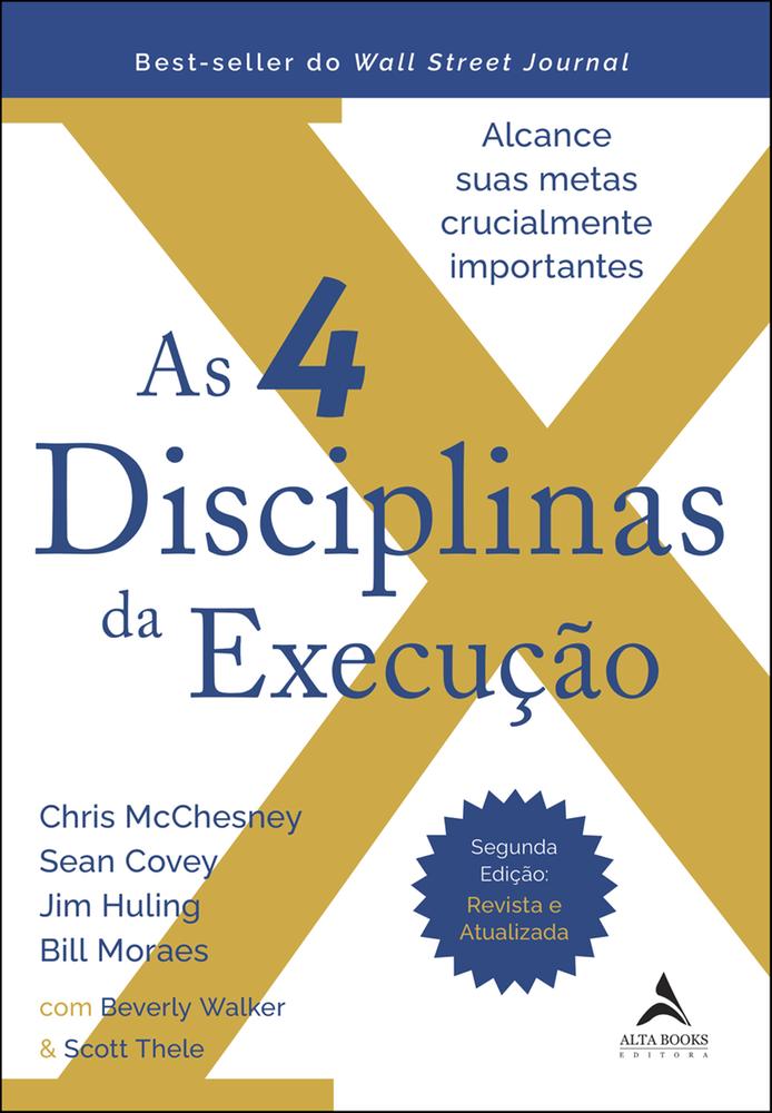 Imagem de 4 disciplinas da execucao, as - Alta books