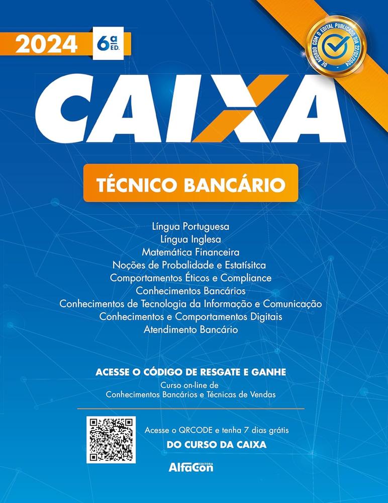 Imagem de TECNICO BANCARIO - CAIXA ECONOMICA - ALFACON