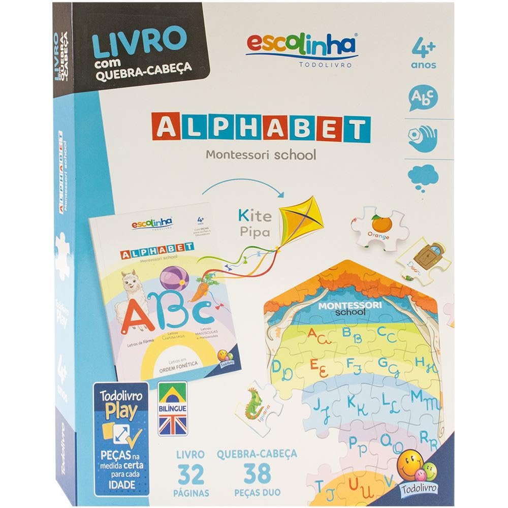 Imagem de ESCOLINHA - ALPHABET - TODOLIVRO