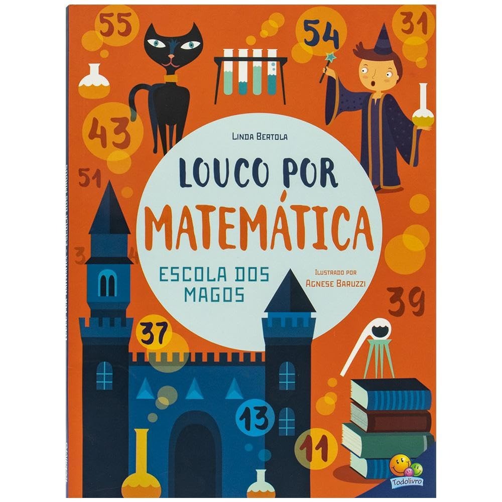 Imagem de LOUCO POR MATEMATICA - ESCOLA DOS MAGOS - TODOLIVRO