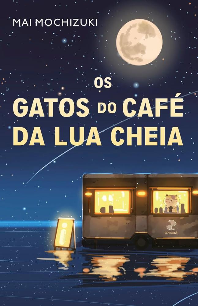 OS gatos do café da lua cheia