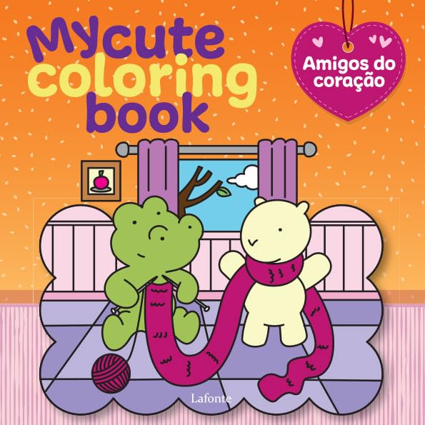 Imagem de MY CUTE COLORING BOOK - AMIGOS DO CORACAO - LAFONTE