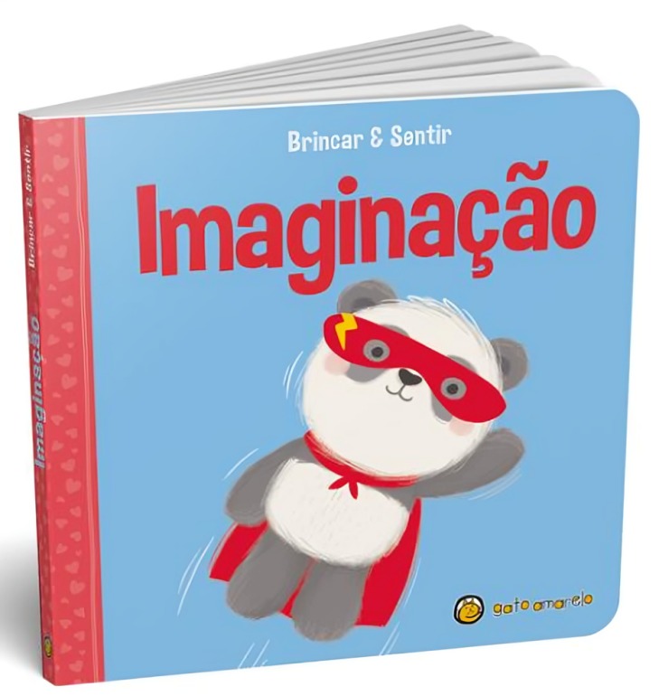 Imagem de BRINCAR E SENTIR - IMAGINACAO - GATO AMARELO