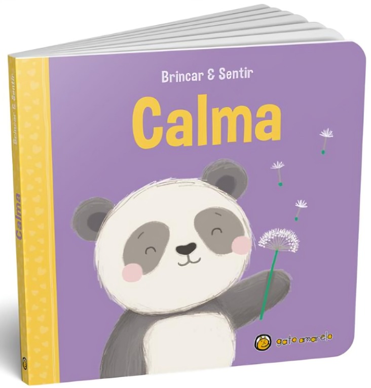 Imagem de BRINCAR E SENTIR - CALMA - GATO AMARELO