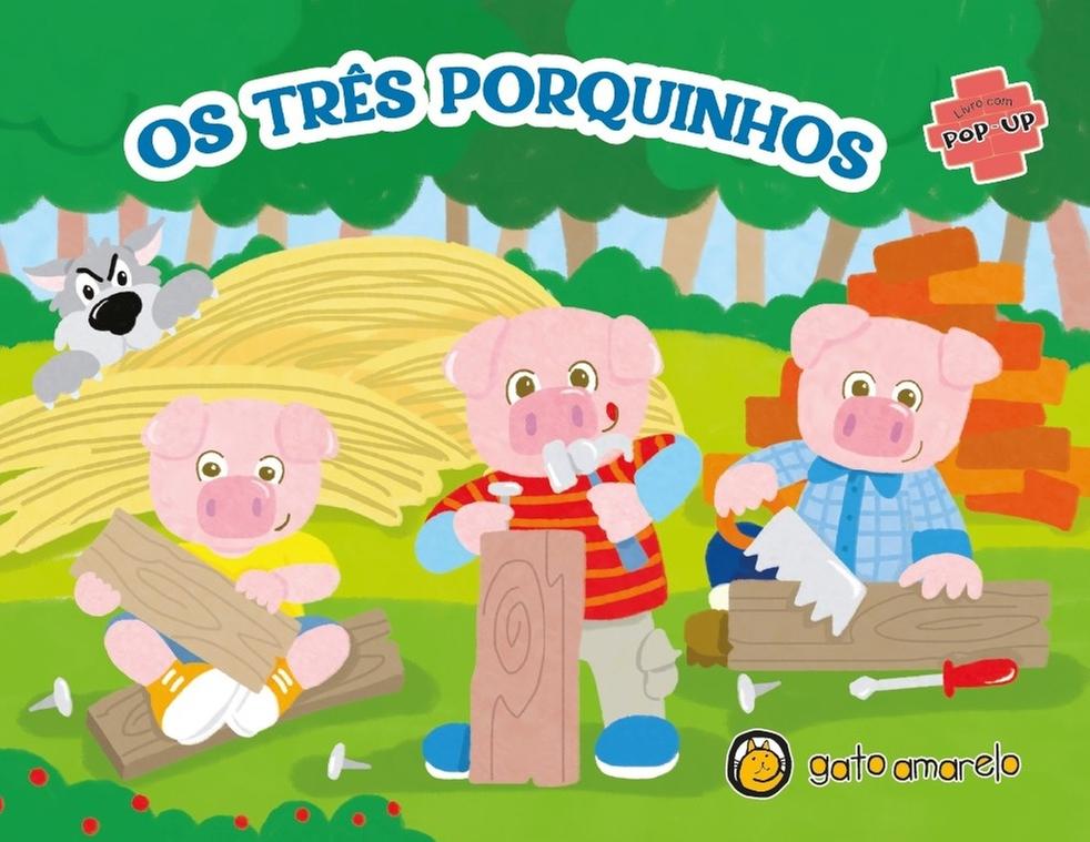 Livro Com Pop-Up - Os Três Porquinhos