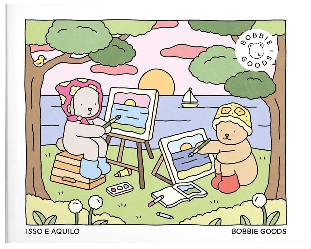 Capa de ISSO E AQUILO - LIVRO DE COLORIR OFICIAL BOBBIE GOODS - HARPERCOLLINS