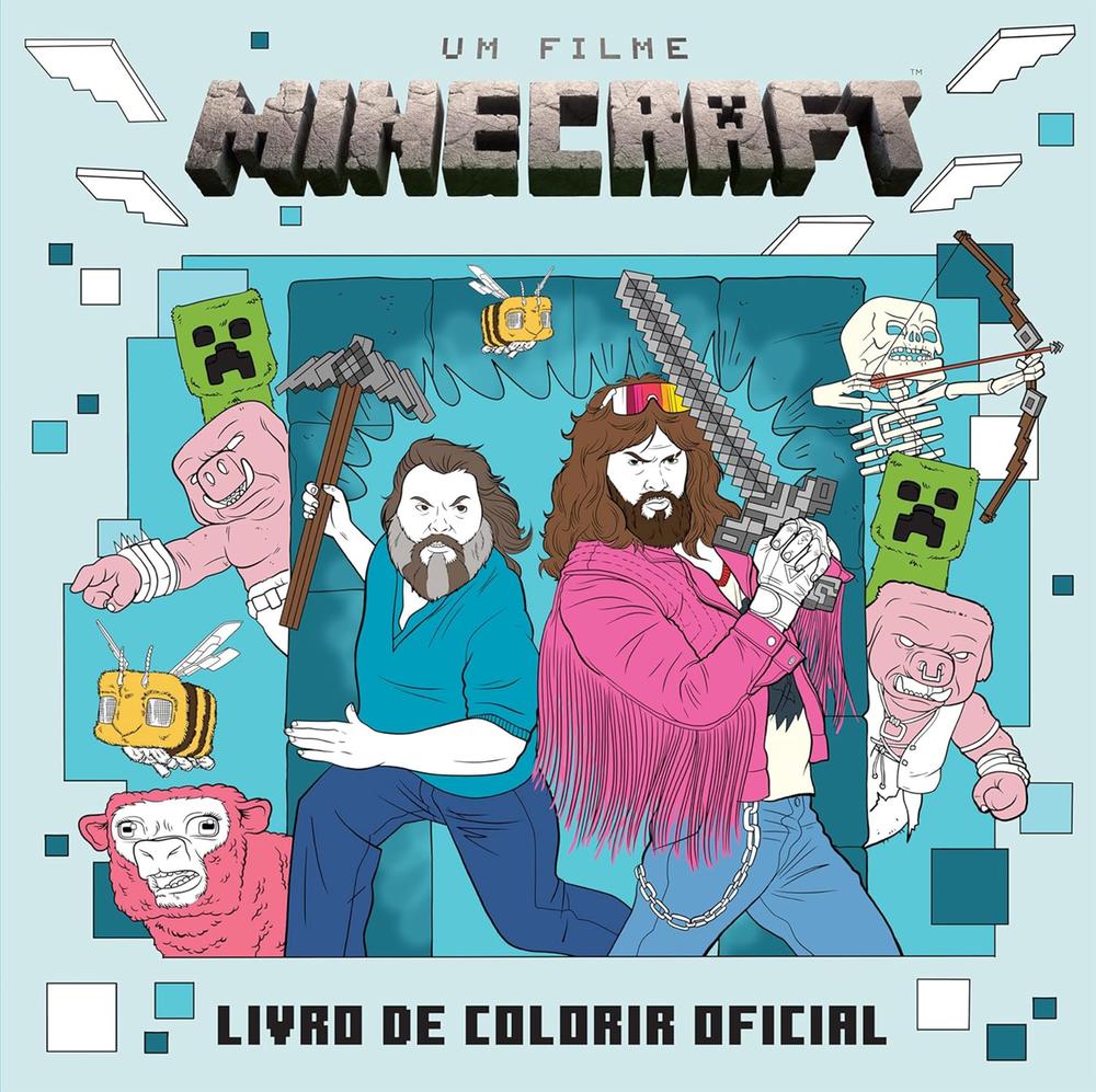 Imagem de UM FILME MINECRAFT - LIVRO OFICIAL DE COLORIR - HARPERKIDS