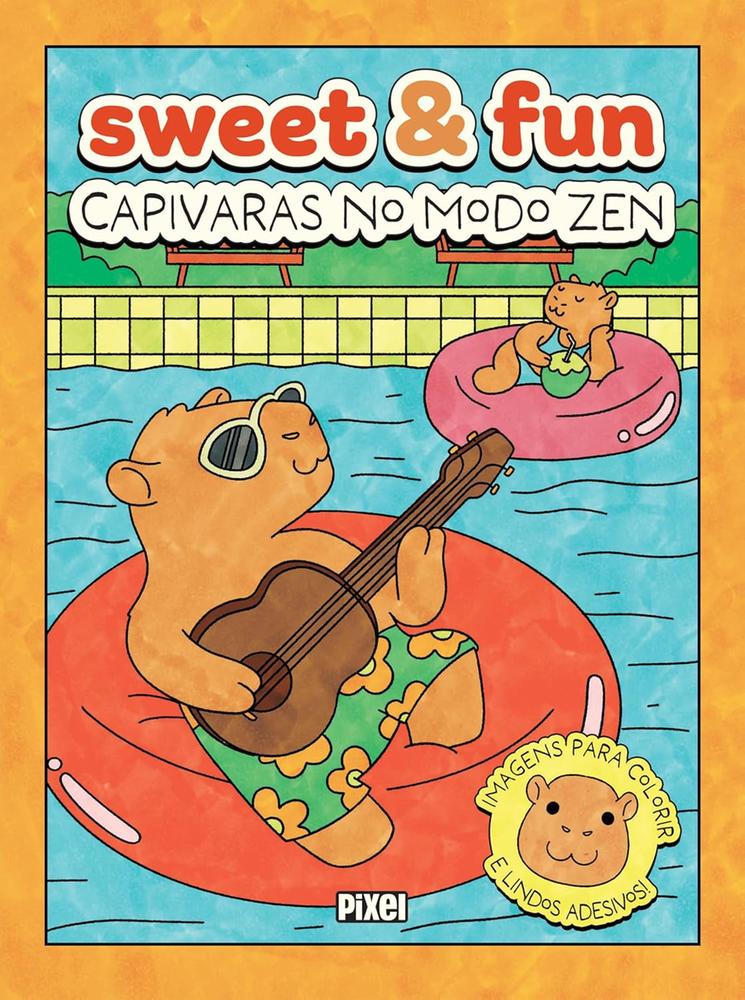 Imagem de SWEET E FUN - CAPIVARAS NO MODO ZEN - PIXEL