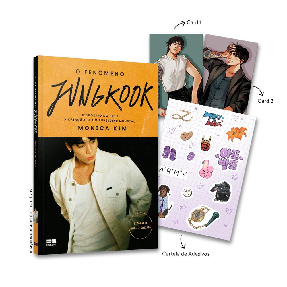 Capa de FENOMENO JUNGKOOK - COM BRINDE - BESTSELLER