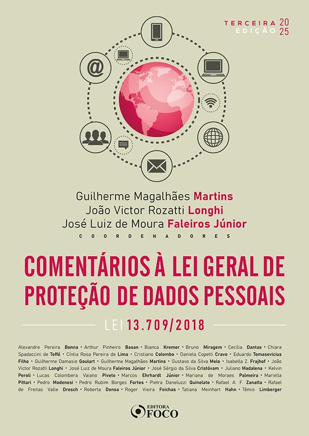Imagem de COMENTARIOS A LEI GERAL DE PROTECAO DE DADOS PESSOAIS - FOCO