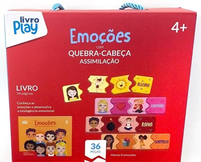 Imagem de LIVRO PLAY: EMOCOES - LIBRIS