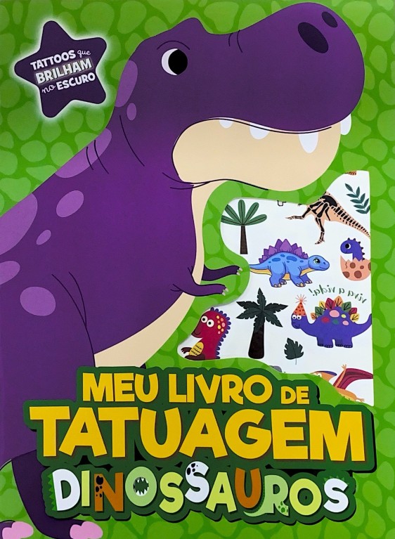 Meu livro de tatuagem: dinossauros