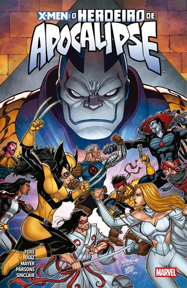 Capa de X MEN - O HERDEIRO DE APOCALIPSE - PANINI