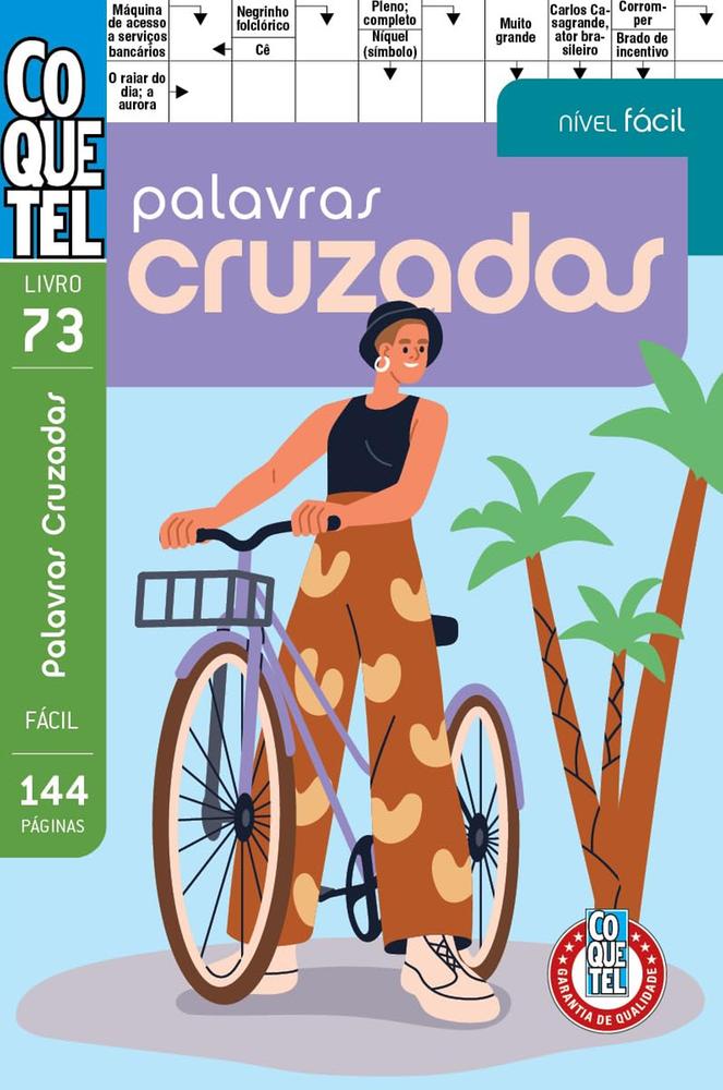 Palavras Cruzadas Nível Fácil Livro 73