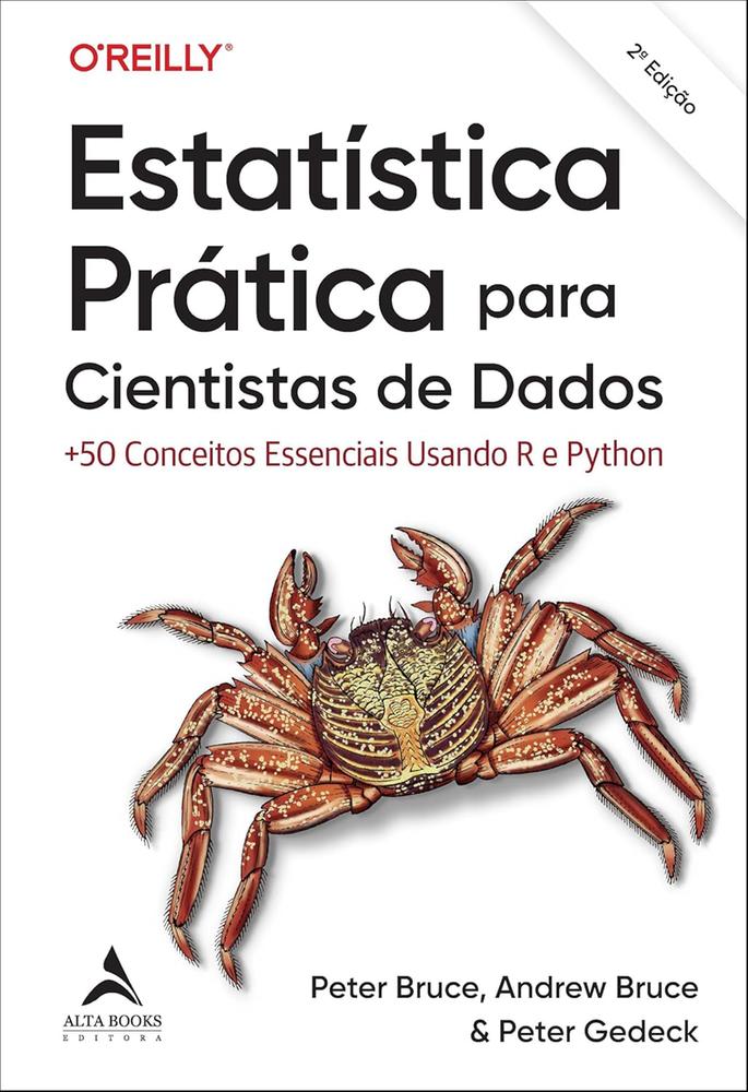Imagem de ESTATISTICA PRATICA PARA CIENTISTAS DE DADOS - ALTA BOOKS