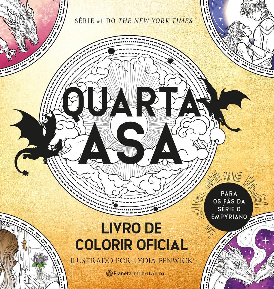 QUARTA ASA - LIVRO DE COLORIR OFICIAL - MINOTAURO