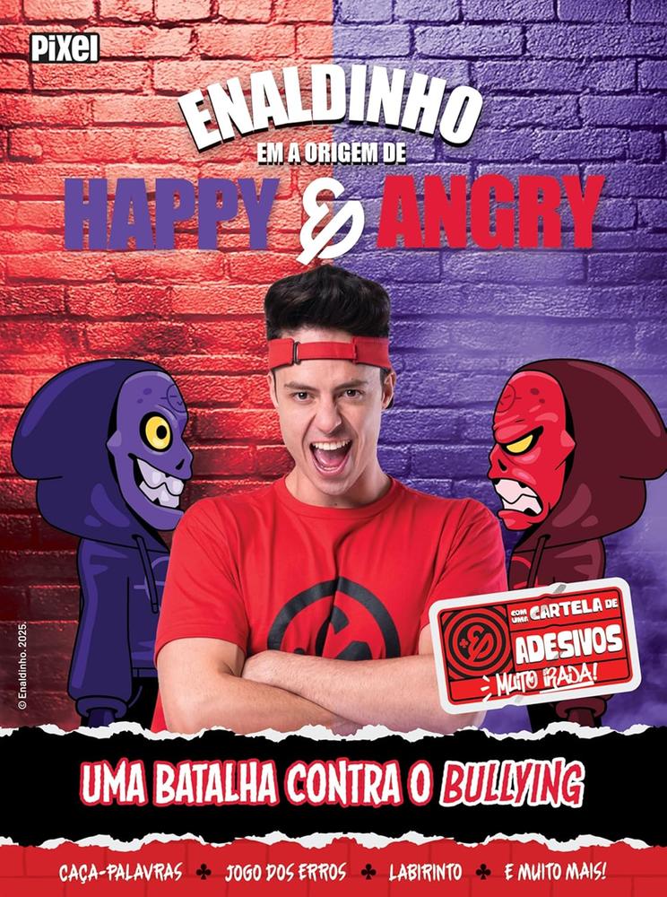 Enaldinho em A origem de Happy e Angry