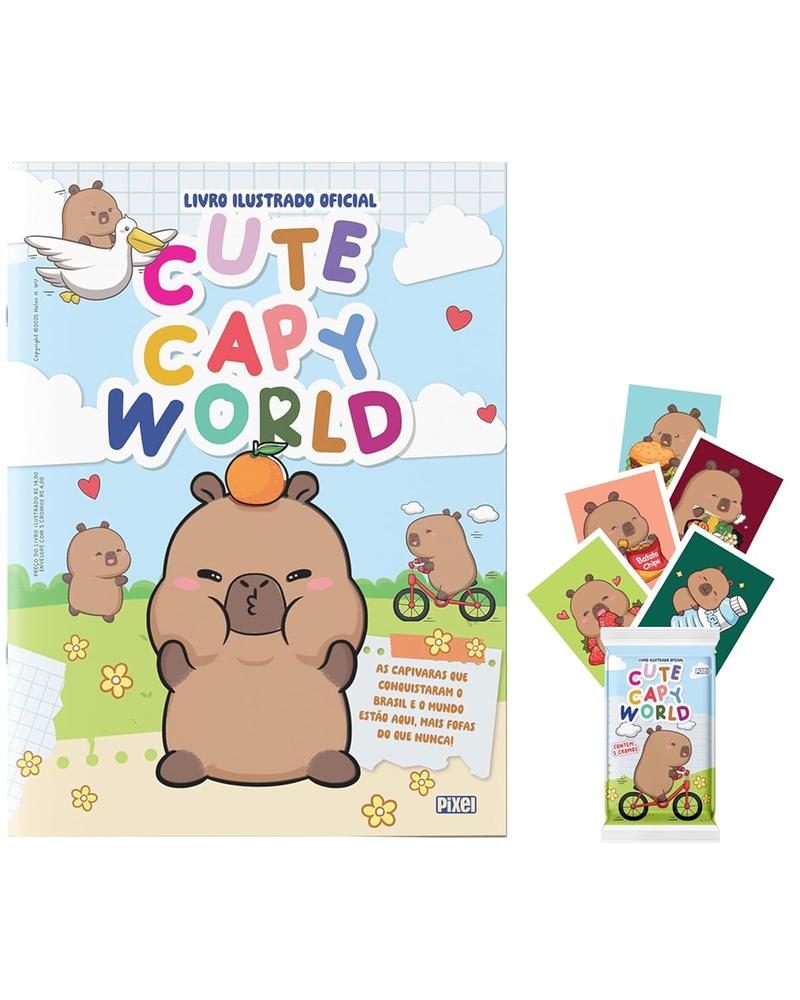 Imagem de LIVRO ILUSTRADO CUTE CAPY WORLD - PIXEL
