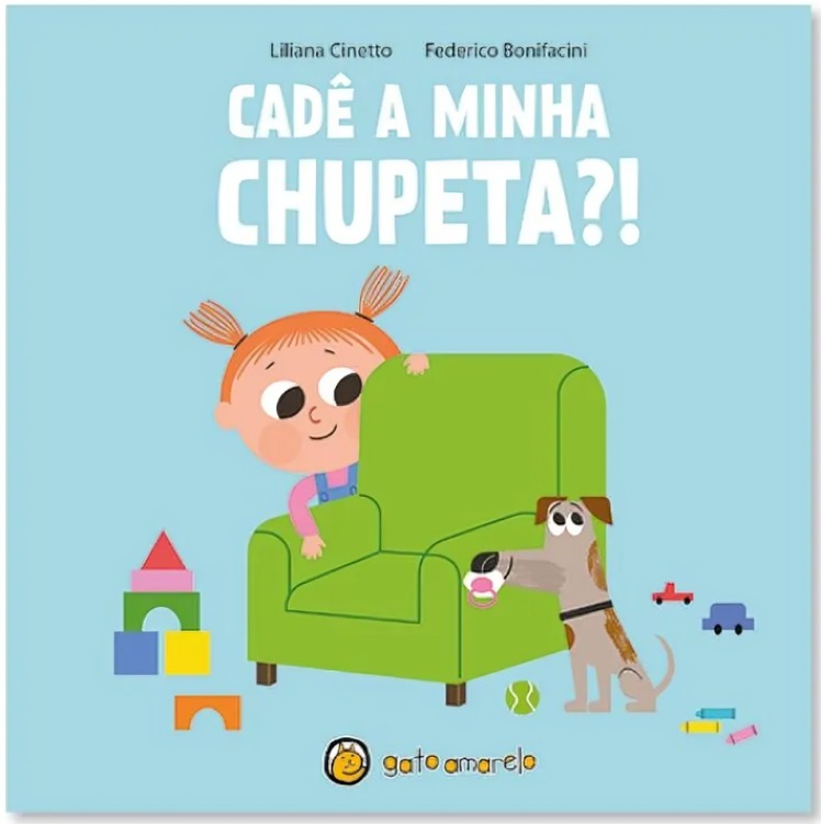Imagem de CRESCO E APARECO: CADE MINHA CHUPETA?! (VOLUME 1) - GATO AMARELO