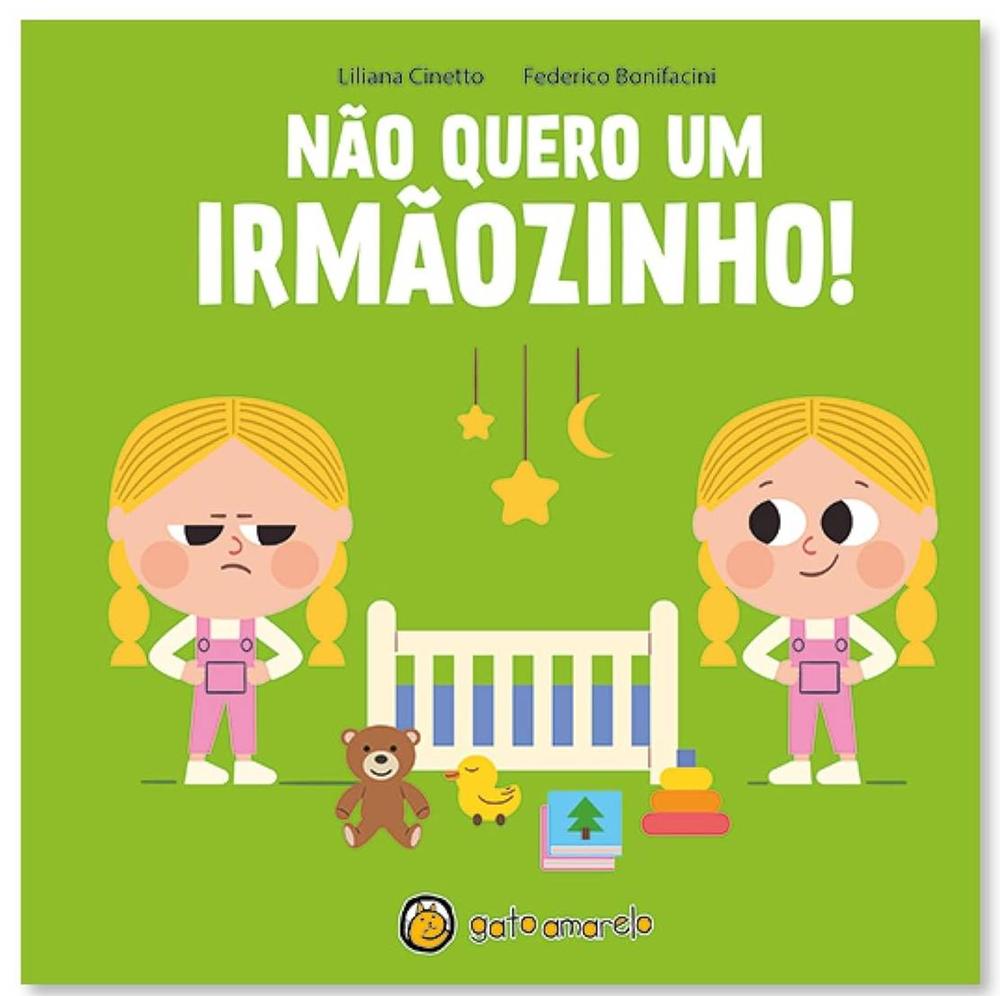 Imagem de CRESCO E APARECO: NAO QUERO UM IRMAOZINHO! (VOLUME 1) - GATO AMARELO
