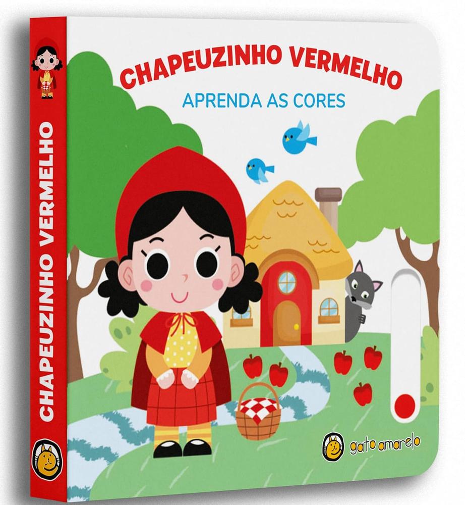 Imagem de CHAPEUZINHO VERMELHO - APRENDA AS CORES (VOLUME 1) - GATO AMARELO