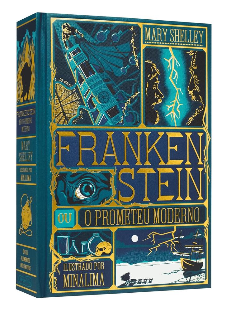 Imagem de FRANKENSTEIN OU O PROMETEU MODERNO - EDICAO DE LUXO ILUSTRADA MINALIMA - HARPERKIDS