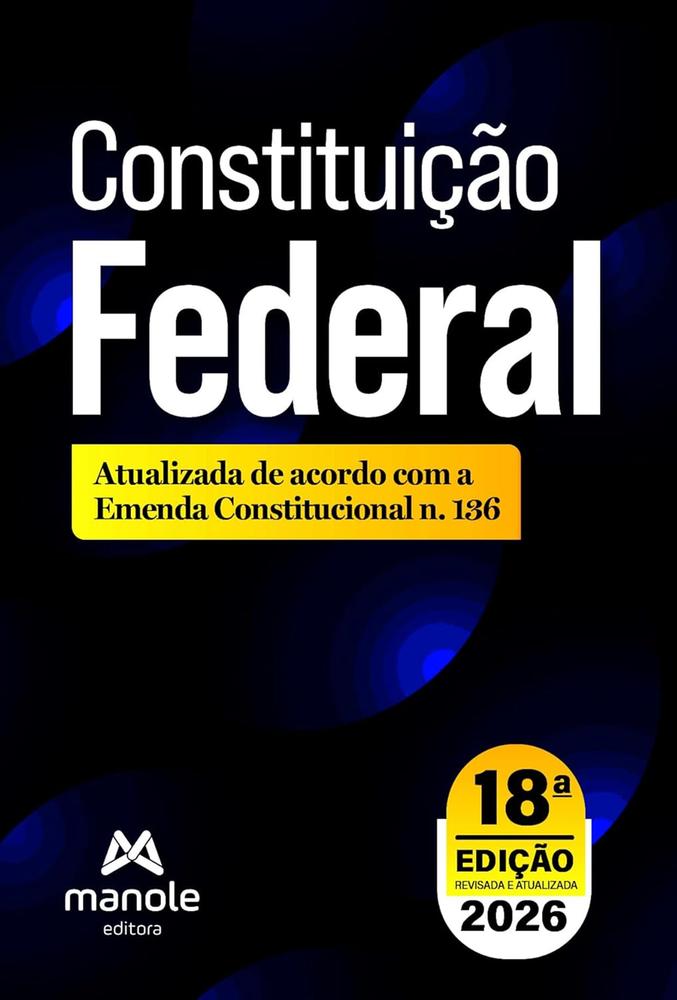 Imagem de CONSTITUICAO FEDERAL - ED BOLSO - MANOLE