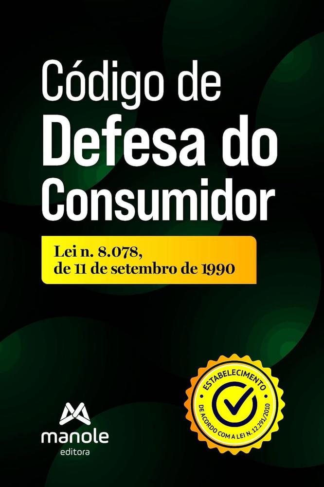 Imagem de CODIGO DE DEFESA DO CONSUMIDOR - MANOLE