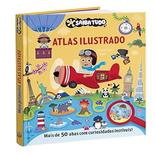 Imagem de SAIBA TUDO - MEU PRIMEIRO ATLAS ILUSTRADO - GATO AMARELO