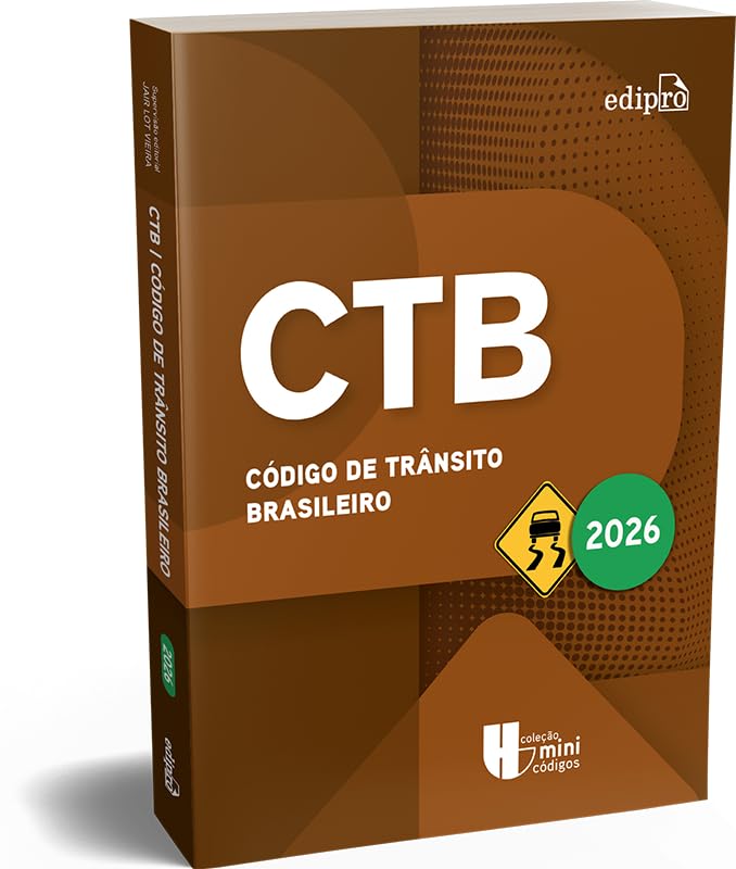 Capa de CODIGO DE TRANSITO BRASILEIRO MINI - 2026 - EDIPRO