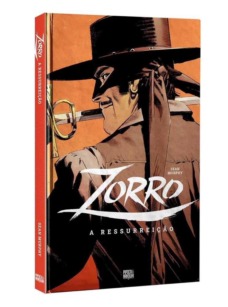 Capa de ZORRO - A RESSURREICAO - PIPOCA E NANQUIM