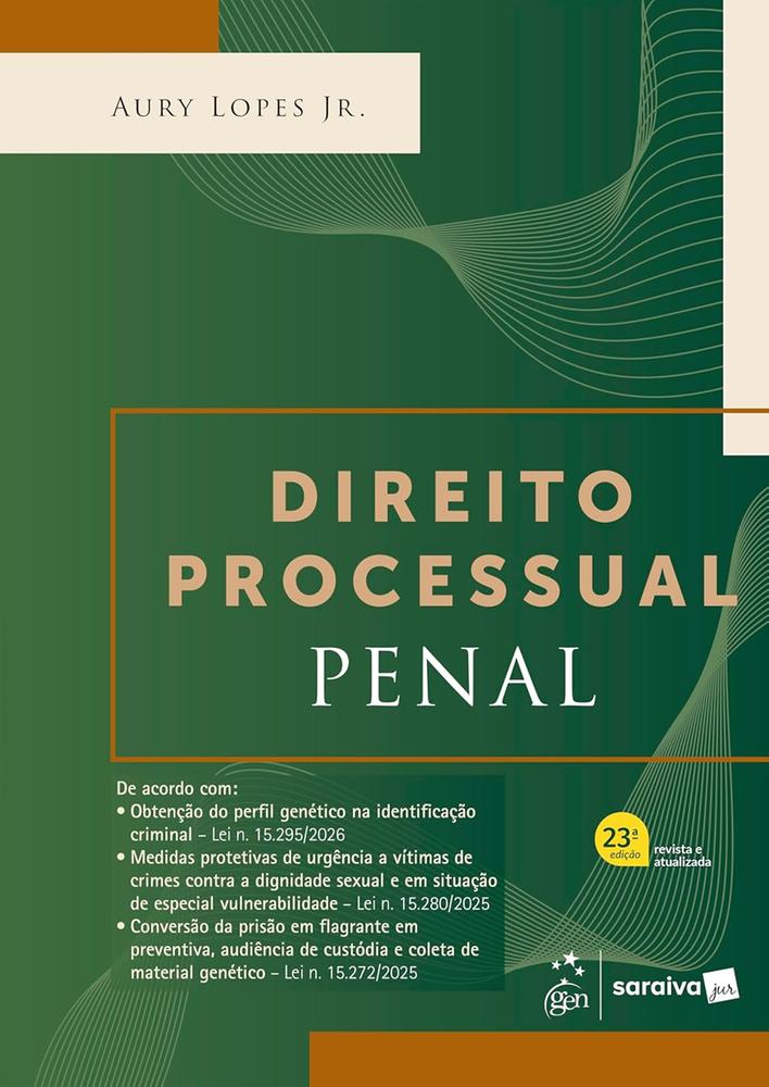 Capa de DIREITO PROCESSUAL PENAL - SARAIVA