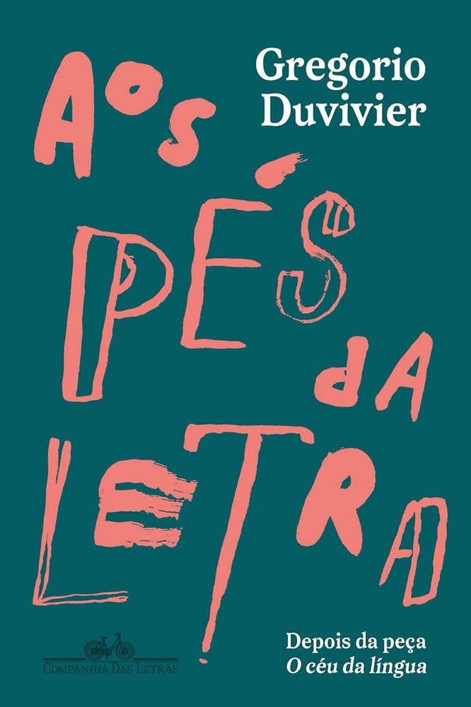 Capa de AOS PES DA LETRA - CIA DAS LETRAS
