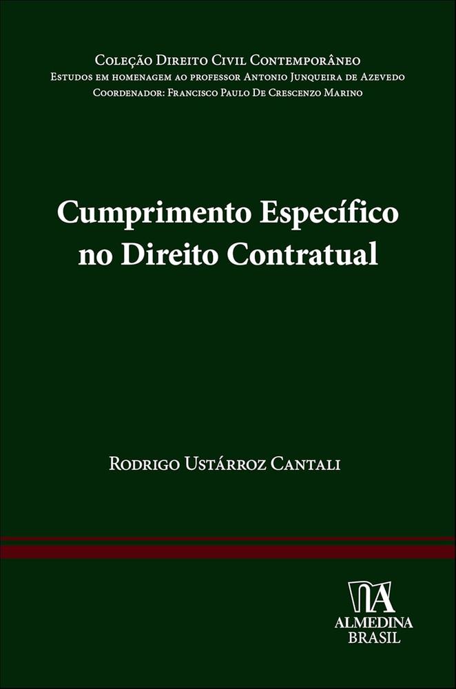 Imagem de CUMPRIMENTO ESPECIFICO NO DIREITO CONTRATUAL - ALMEDINA
