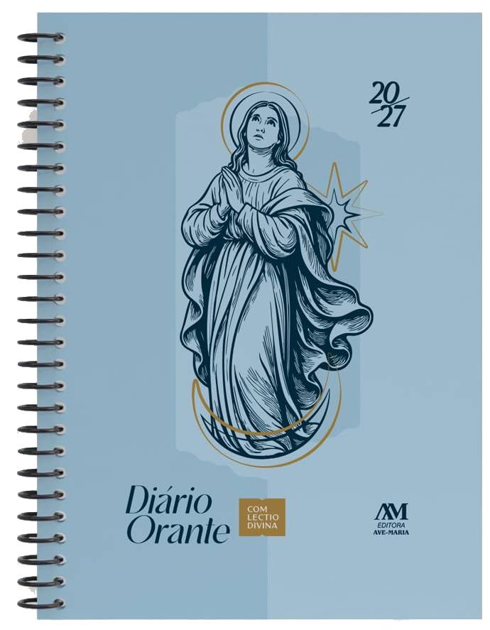Imagem de DIARIO ORANTE COM LECTIO DIVINA 2027 - MARIA - AVE MARIA
