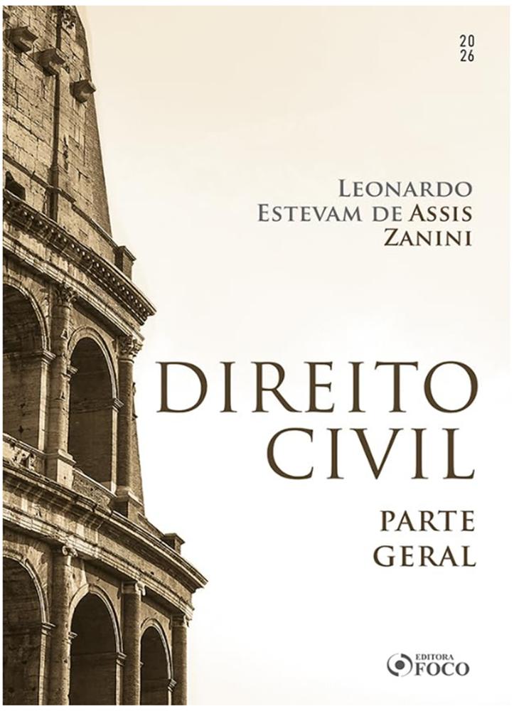 Capa de DIREITO CIVIL - PARTE GERAL - FOCO