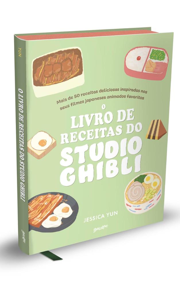 Capa de LIVRO DE RECEITAS DO STUDIO GHIBLI, O - BELAS LETRAS