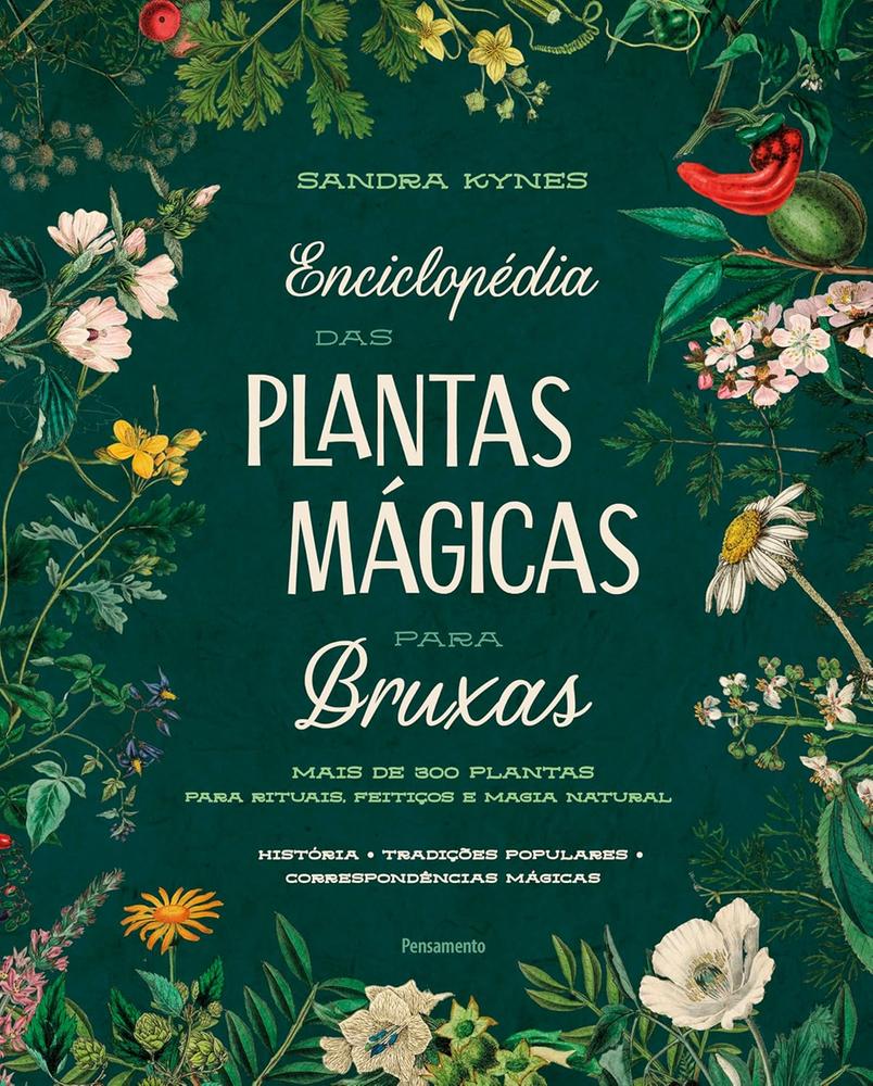 Capa de ENCICLOPEDIA DAS PLANTAS MAGICAS PARA BRUXAS - PENSAMENTO