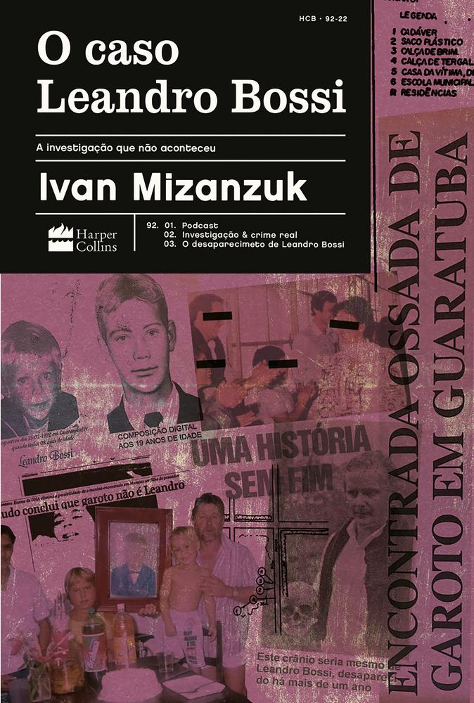 Capa de CASO LEANDRO BOSSI, O - HARPERCOLLINS