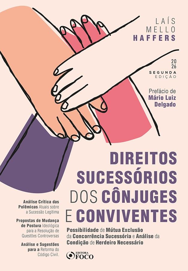 Capa de DIREITOS SUCESSORIOS DOS CONJUGES E CONVIVENTES - FOCO