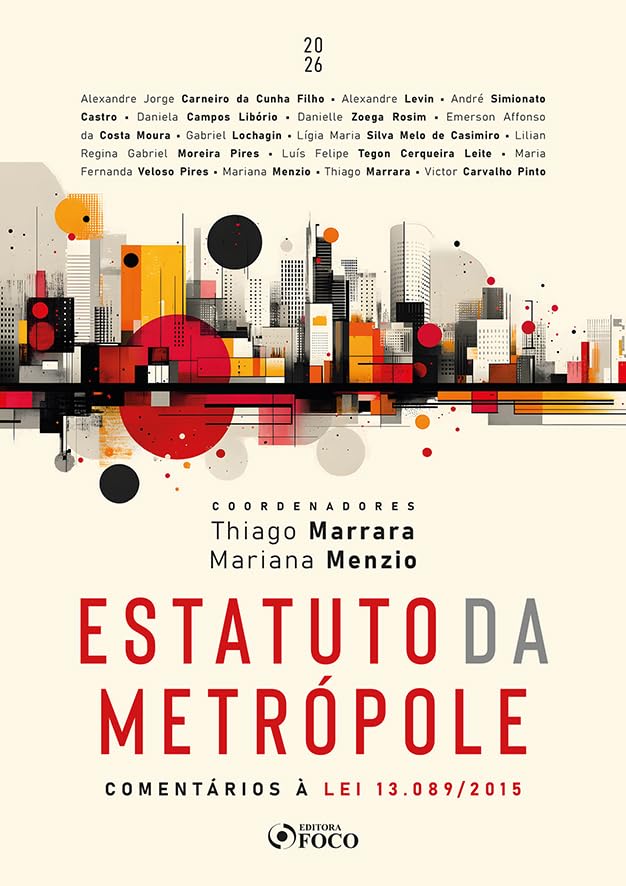 Capa de ESTATUTO DA METROPOLE - FOCO